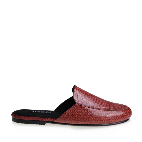 Chelsea Snake Skin Mule